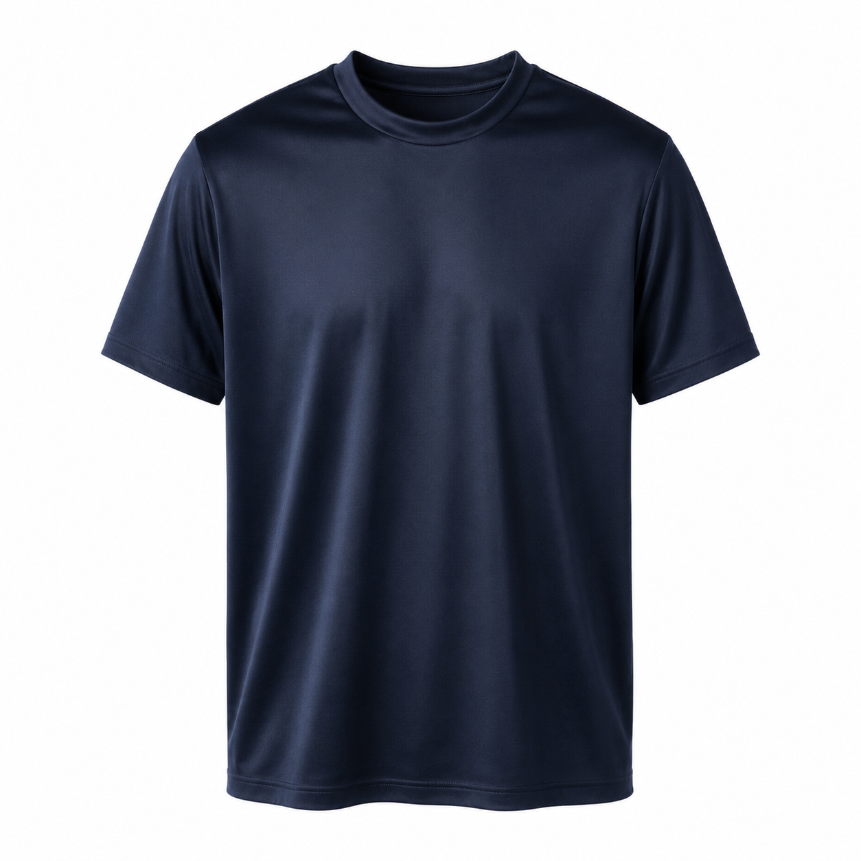 Mercerized T-Shirt – Navy Blue