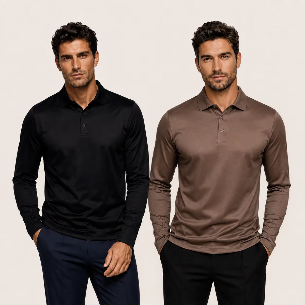 Atelier Manero Long Sleeve Polo